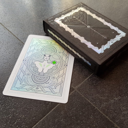Monolith Black Edition Playing Cards by Thirdway Industry 
