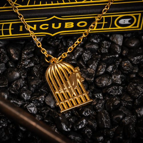 Gold Raven Pendant - Image 3